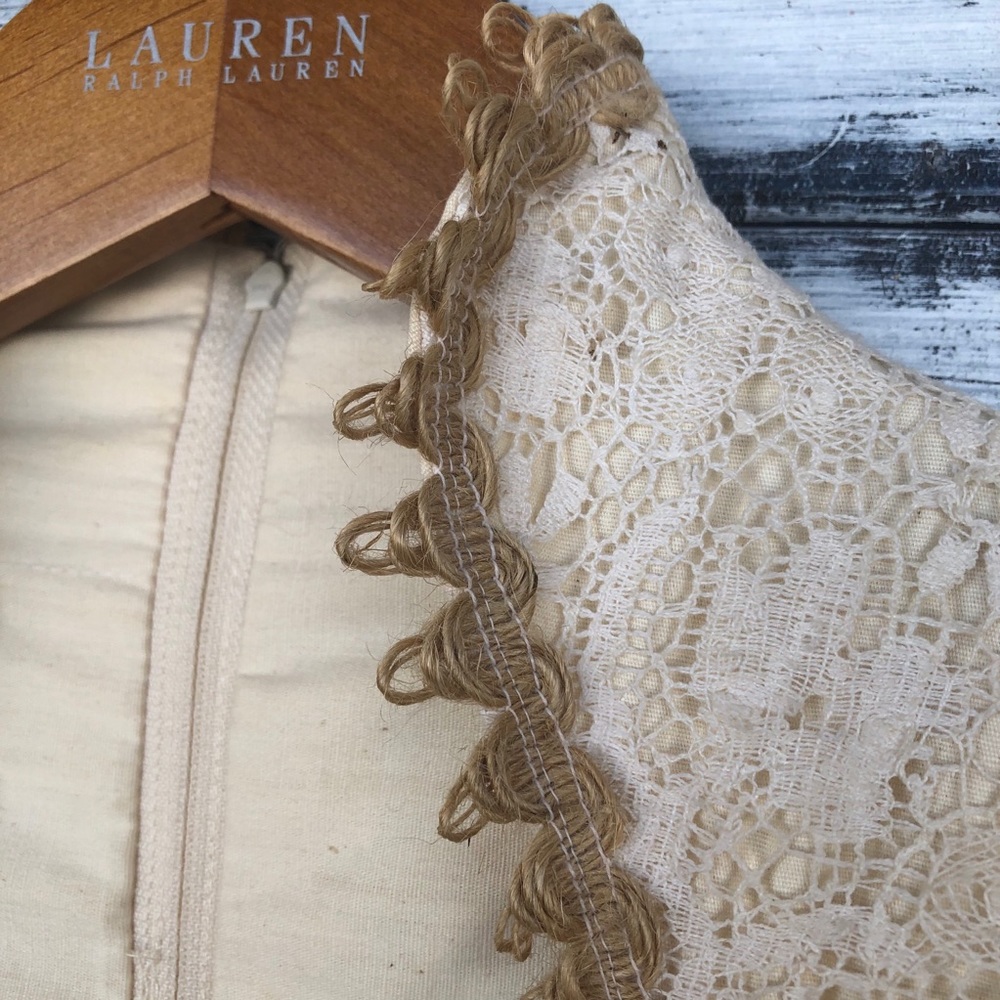SOLD Gunne Sax Ivory Lace Gown (Updated) - Picture 3 of 14